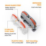 din rail quick wire connector application