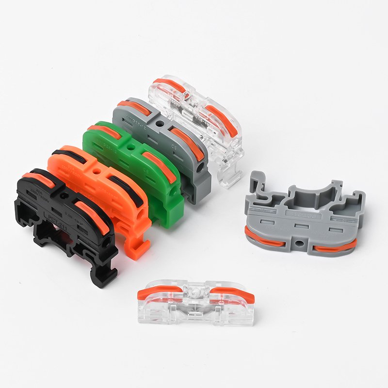 din rail quick wire connector detail