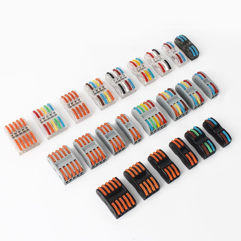 pct double row quick wire connector dimension