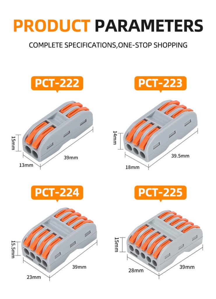 pct double row quick wire connector page 01