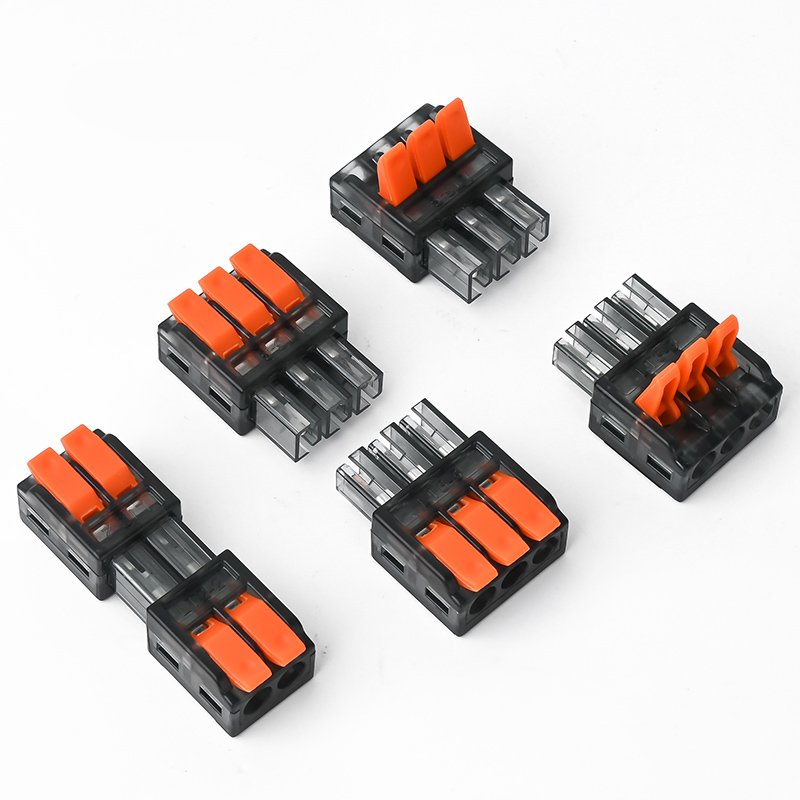 quick plug and pull wire connector application