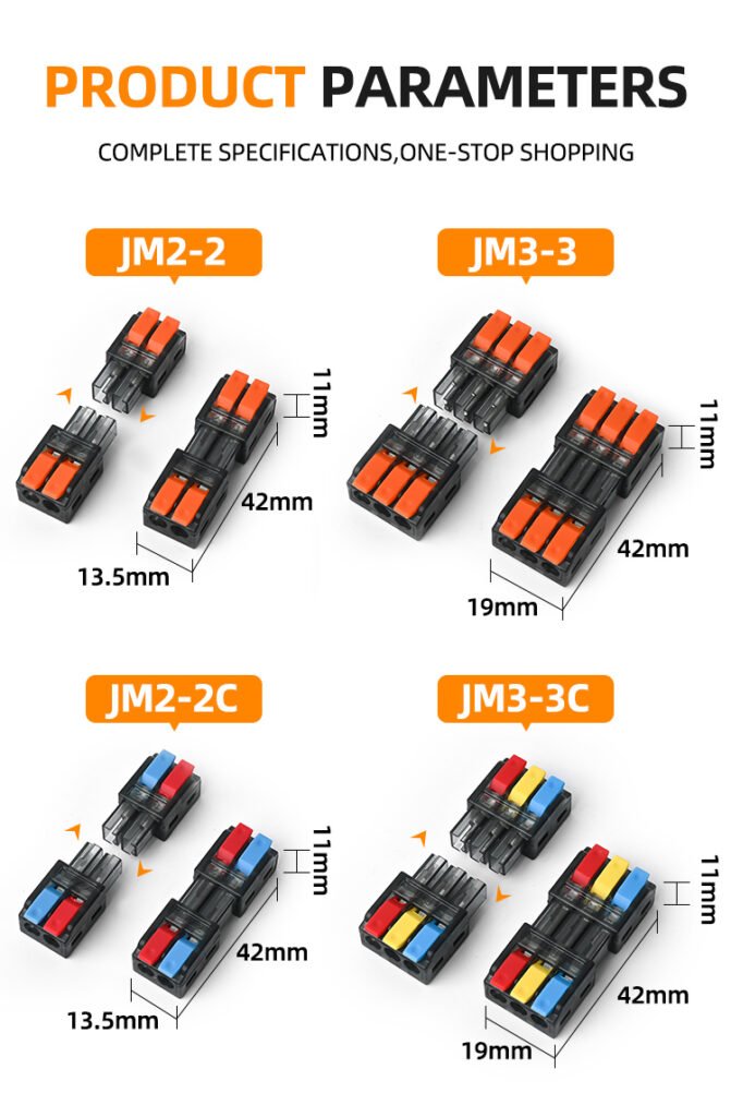 quick plug and pull wire connector page 02