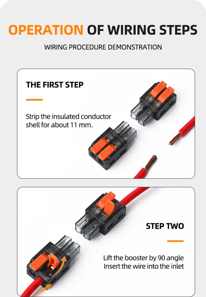 quick plug and pull wire connector page 04